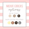 MOXIE CHICKS - FANTASY READ (HAND DRAWN) / QUARTER SHEET / NEW RELEASE