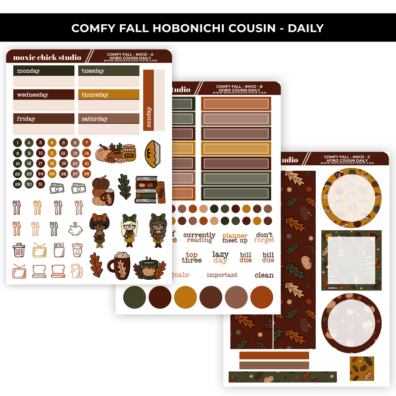 COMFY FALL 'HOBONICHI COUSIN - DAILY' - NEW RELEASE