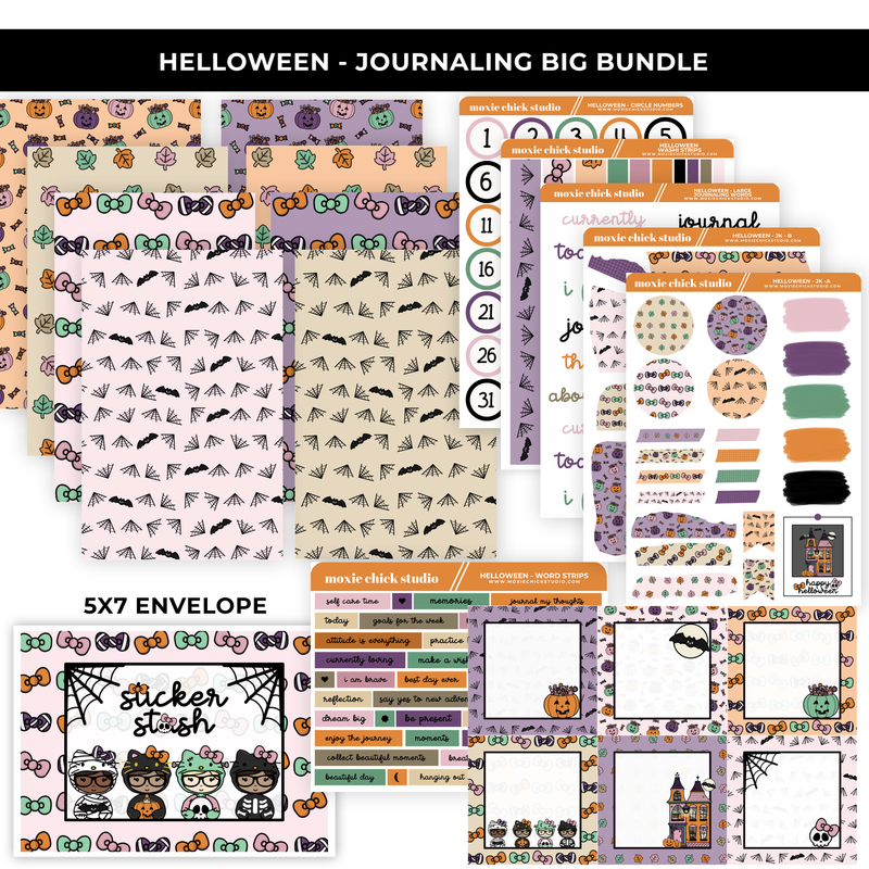 JOURNALING BIG BUNDLE "HELLOWEEN" - NEW RELEASE