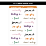 JOURNALING BIG BUNDLE "HELLOWEEN" - NEW RELEASE