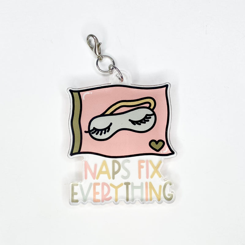 NAPS FIX EVERYTHING 2" Charm / NEW RELEASE